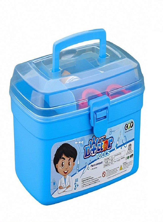 YUIOP - Doctor Tools Set for Kids - Age 3+ Years - Educational Pretend Play Toy for Kids (Premium Box (20 Tools in 1)) - Image 1
